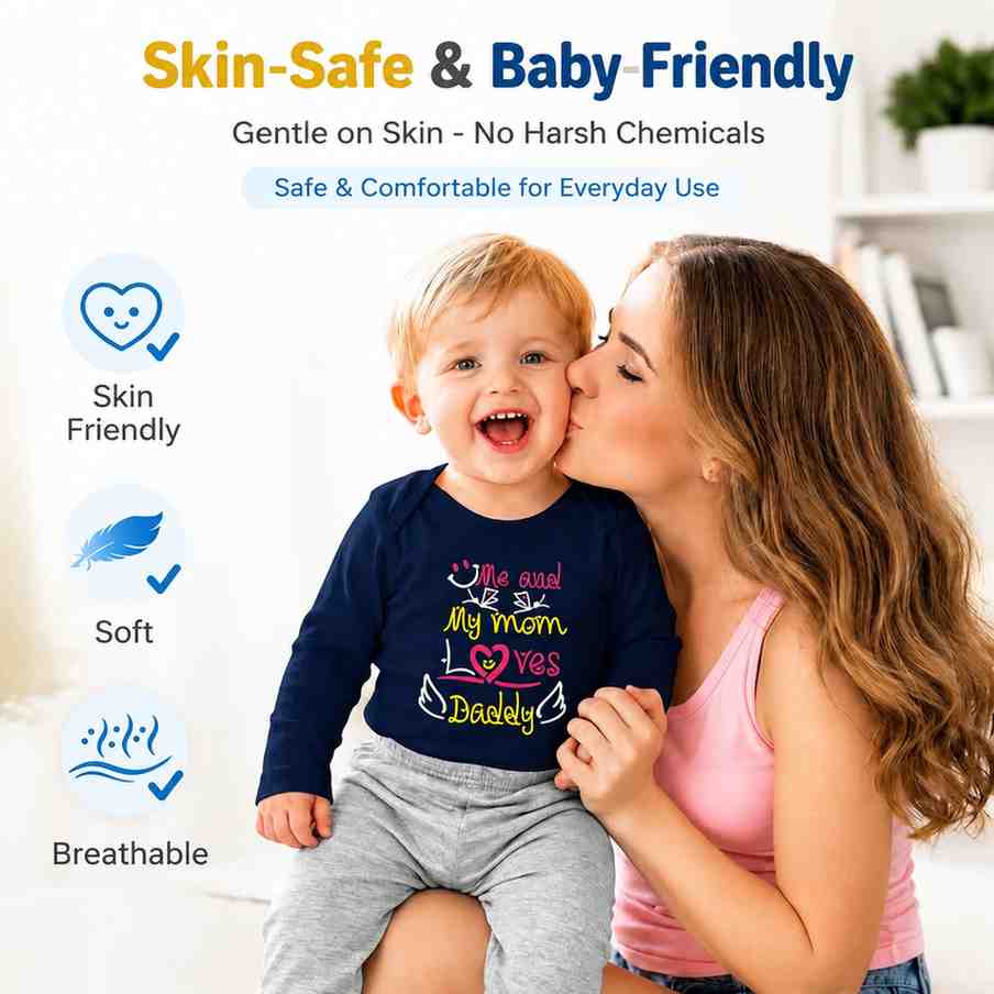 Fareto Baby's Cotton Blend, Cotton T-Shirt and Pants Set(F55)