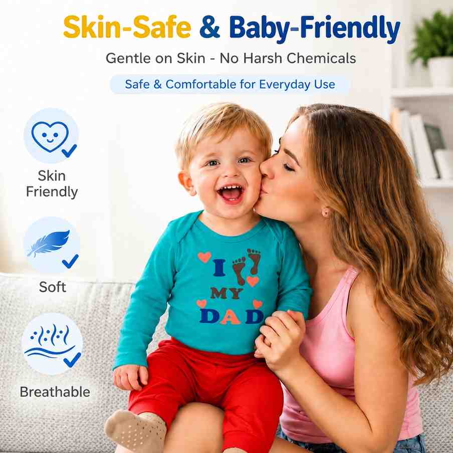 Fareto Baby's Cotton Blend, Cotton T-Shirt and Pants Set.(F53)