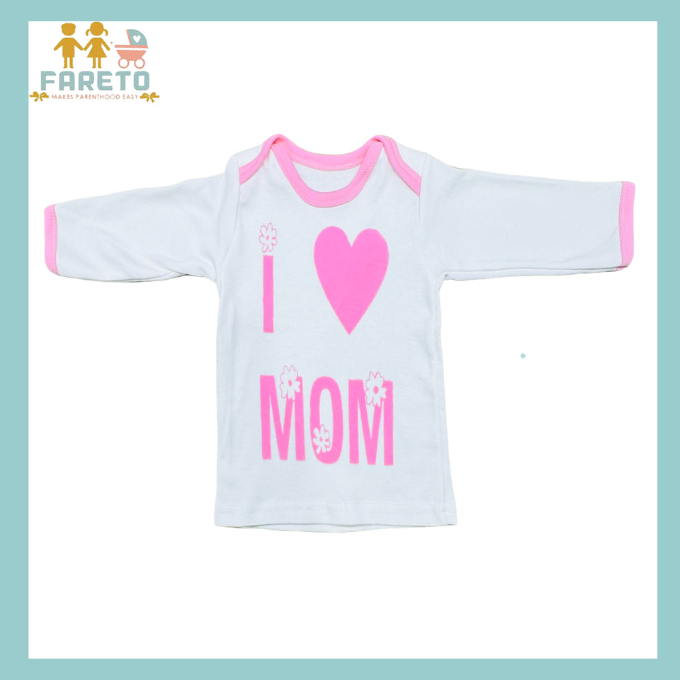 Fareto Baby Boy's & Baby Girl's T-Shirts | T-Shirt | Tees(Pack of 5)