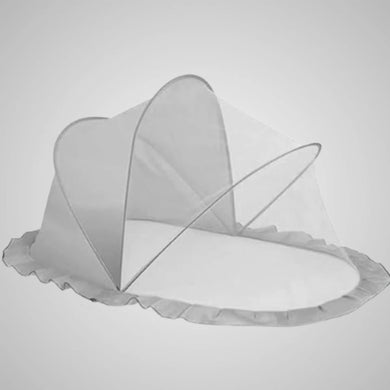 Fareto Foldable Baby Mosquito Net, Bottomless Net for Safe & Easy Use, 128 x 65 x 65cms, for Babies & Toddlers (0 to 24 Months)
