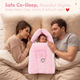 Fareto Newborn Baby 100% Muslin Cotton Sleeping Bag| Safe, Soft & Portable Baby Bed | (0-6 Year)(F776)