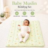Fareto New born Baby Organic Muslin Cotton Combo set 20 In 1 (0-6 Months)(F564)Baby Bedding & Clothing Combo Set For Muslin