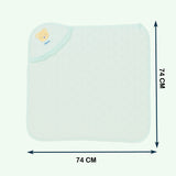 Fareto New Born Baby Hooded Quilted Wrapper – Soft & Cozy Blanket | ( 0–12 Months)(F663)