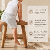 Fareto Baby's & Kid's Cotton Shorts(Pack of 5)(F136)