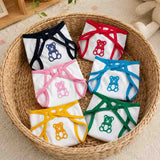 Fareto Single Layer Teddy Print Hosiery Cloth Nappy/Indian Style Tying Langot Pack Of 6 Pcs (3-6 Months)(F123)
