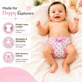 FARETO Baby Nappies (6 Count, 3-6 Months, Pack of 6)(F116)