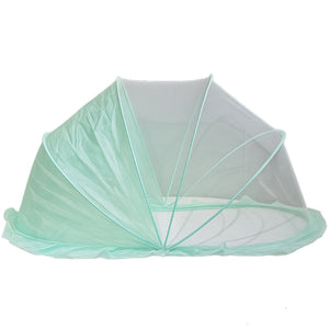 Fareto Foldable Baby Mosquito Net, Bottomless Net for Safe & Easy Use, 128 x 65 x 65cms, for Babies & Toddlers (0 to 24 Months)