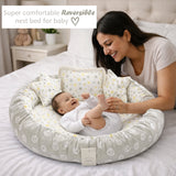 Fareto Complete Bedding Set essentials Combo For Baby (0-6 Months)(Grey ship)(F166)