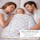 Fareto Baby bedding Essentials 1 Nest | 1 Mattress with net | 1 Carry bed | 1 Bolster set | 1 Carry bag | 1 Portable bed | 1 Feeding pillow | 1 Blanket (0-6M)(F514)