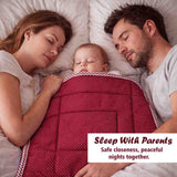 Fareto Baby bedding Essentials 1 Nest | 1 Mattress with net | 1 Carry bed | 1 Bolster set | 1 Carry bag | 1 Portable bed | 1 Feeding pillow | 1 Blanket (0-6M)(F499)
