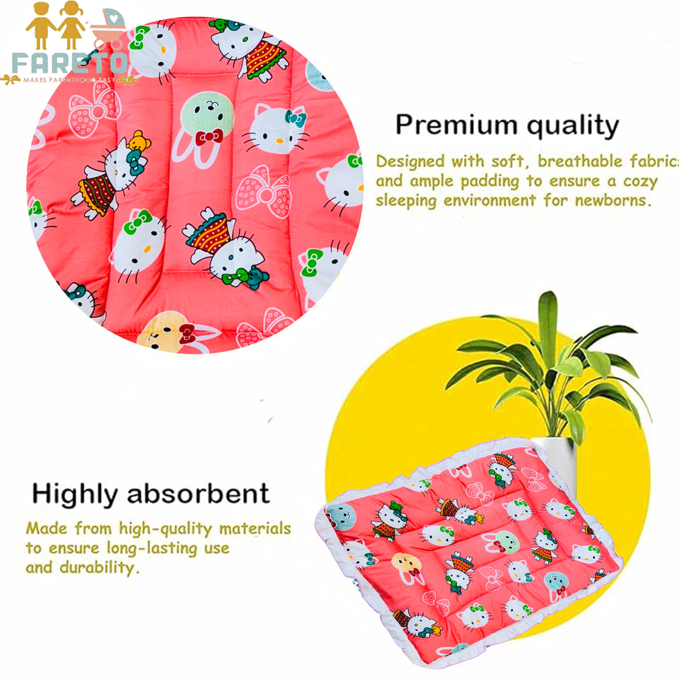 Fareto 7 in 1 New Born Baby Hand Carry Bed Combo Pack (0-12 Months)