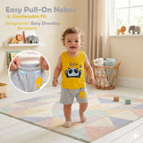Fareto Baby Boys & Girls Summer Wear T -Shirt & Shorts Set | Dress Clothing Set (Pack of 5)(F71)