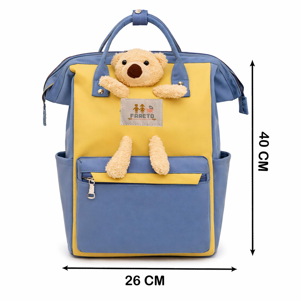 Fareto Premium Quality Diaper Bag For Mother, Multipurpose Stylish Diaper Bag (Pack Of 1)(F694)