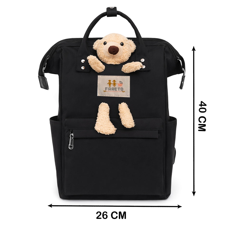Fareto Premium Quality Diaper Bag For Mother, Multipurpose Stylish Diaper Bag (Pack Of 1)(F694)