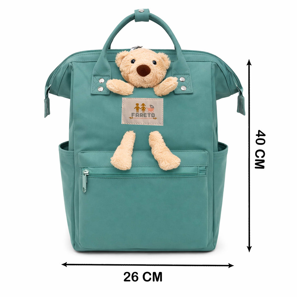 Fareto Premium Quality Diaper Bag For Mother, Multipurpose Stylish Diaper Bag (Pack Of 1)(F694)