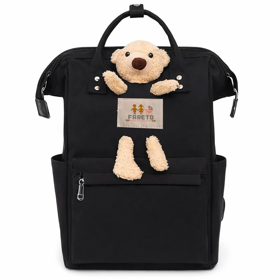 Fareto Premium Quality Diaper Bag For Mother, Multipurpose Stylish Diaper Bag (Pack Of 1)(F694)