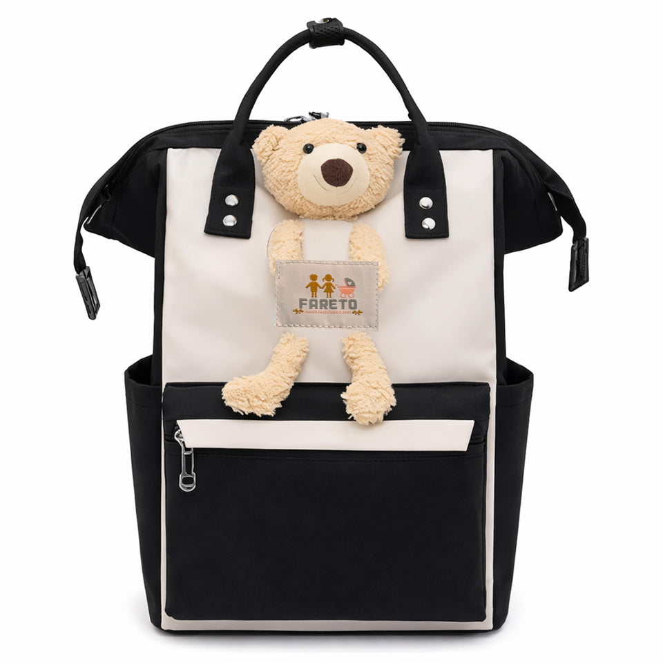 Fareto Premium Quality Diaper Bag For Mother, Multipurpose Stylish Diaper Bag (Pack Of 1)(F694)