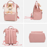 Fareto Premium Quality Diaper Bag For Mother, Multipurpose Stylish Diaper Bag (Pack Of 1)(F694)