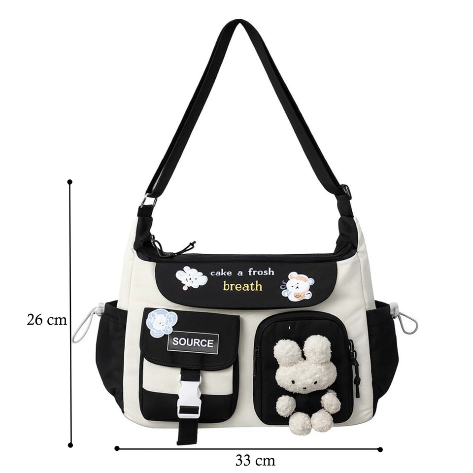 Fareto Diaper Tote Bags for Mothers for Travel - Diaper Tote Bag - Stylish Maternity Bag (Pack Of 1)(F671)