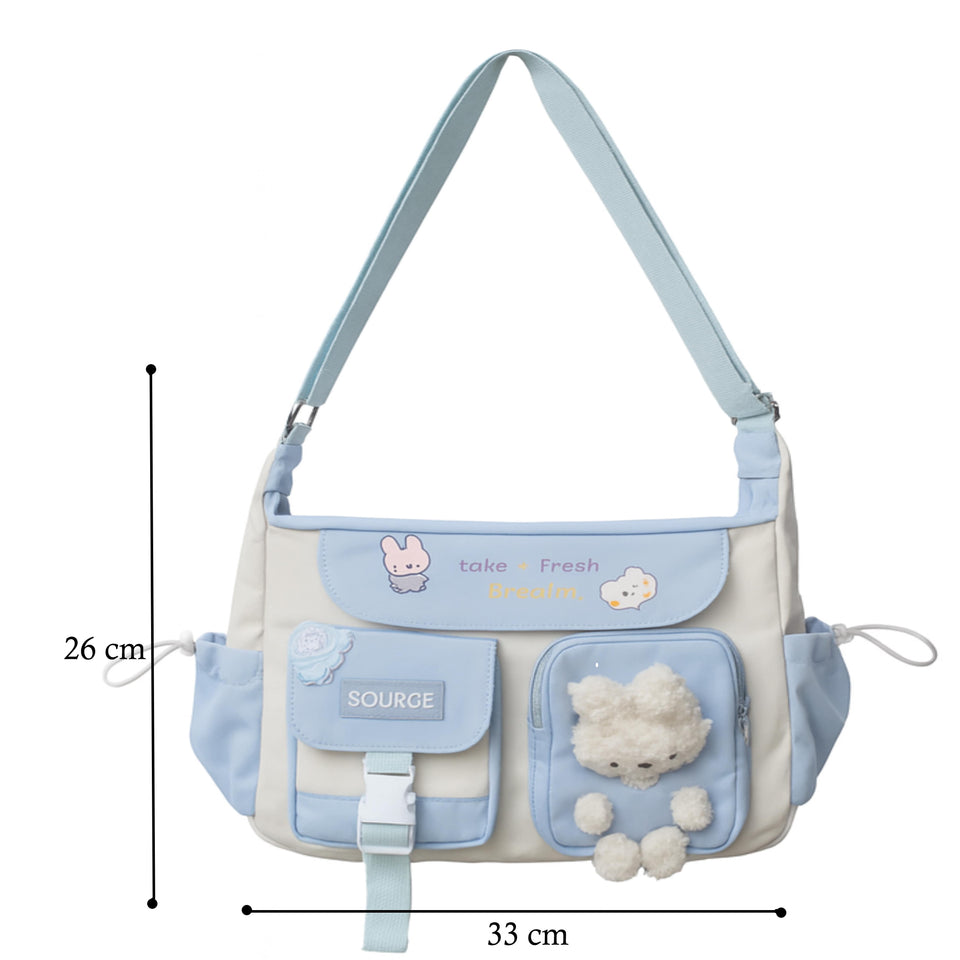 Fareto Diaper Tote Bags for Mothers for Travel - Diaper Tote Bag - Stylish Maternity Bag (Pack Of 1)(F671)