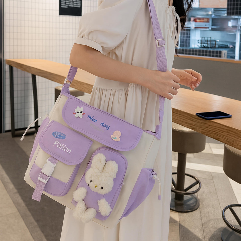 Fareto Diaper Tote Bags for Mothers for Travel - Diaper Tote Bag - Stylish Maternity Bag (Pack Of 1)(F671)