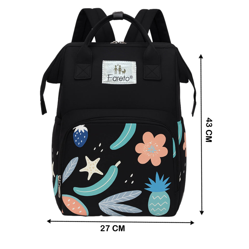 Fareto Premium Quality Diaper Bag For Mother, Multipurpose Stylish Diaper Bag (Pack Of 1)(
