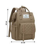 Fareto Multi-Pocket Diaper Bag –  High quality Durable, Elegant Baby Care Bag with Insulation Layer & Quilted Front Design – Perfect for New Moms ( Pack of 1)(F633)