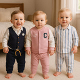 Fareto Baby Set of 3 Clothing Co-Ord Set | Premium Outfit Collection for Newborn & Infants(F677)