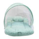 Fareto Newborn Baby 100% Muslin Cotton Mosquito Net | Safe, Soft & Portable Baby Bed | (0-1 Year)(F692)