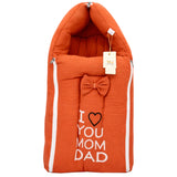 Fareto Newborn Baby 100% Muslin Cotton Sleeping Bag| Safe, Soft & Portable Baby Bed | (0-6 Year)(F691)
