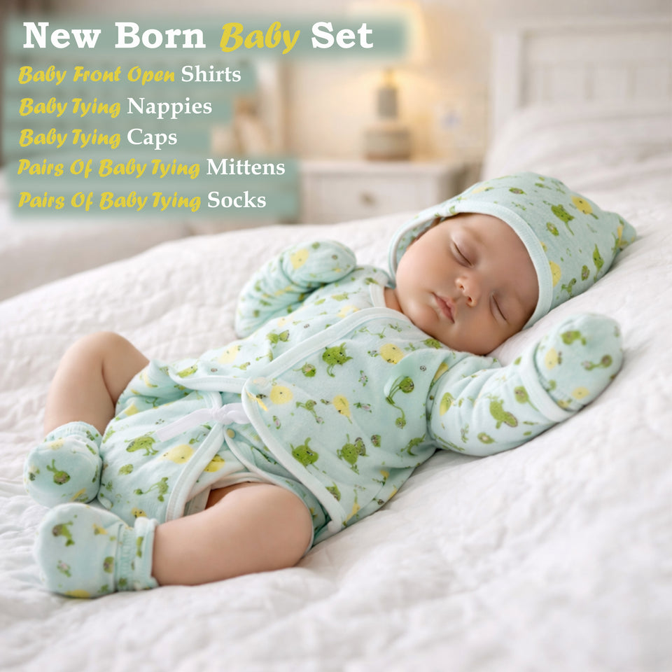 Fareto New Born Baby Clothing Set (0-3 Months)(Pack of 20)(F85)