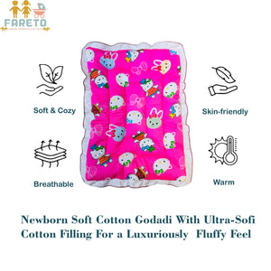 Fareto 7 in 1 New Born Baby Hand Carry Bed Combo Pack (0-12 Months)