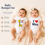 Fareto Baby Boy's & Girl's Body Suit | Romper | Clothing Set | Gift Pack (Pack of 2)(F64)