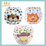 Fareto New Born Baby Washable And Reuseble Padded Underwear for Babies (Pack of 3)(F556)