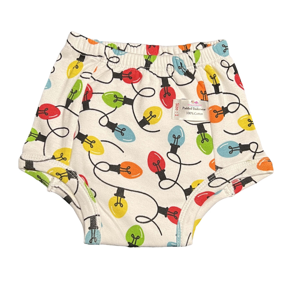 Fareto New Born Baby Washable And Reuseble Padded Underwear for Babies (Pack of 3)