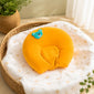 Fareto New Born Baby U-Shaped Super Soft Mustard Pillow(0-3 Months)(L-25CM, B-25CM)(F40)