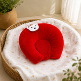 Fareto New Born Baby U-Shaped Super Soft Mustard Pillow(0-3 Months)(L-25CM, B-25CM)(F209)