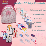 Fareto 26 in 1 New Born Baby Complete Daily Essentials | Gift Pack | Combo Set | (0-6 Months)