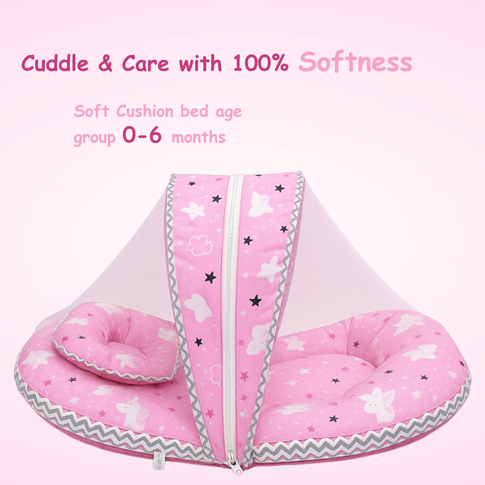 Fareto Complete Bedding Set essentials Combo For Baby (0-6 Months)