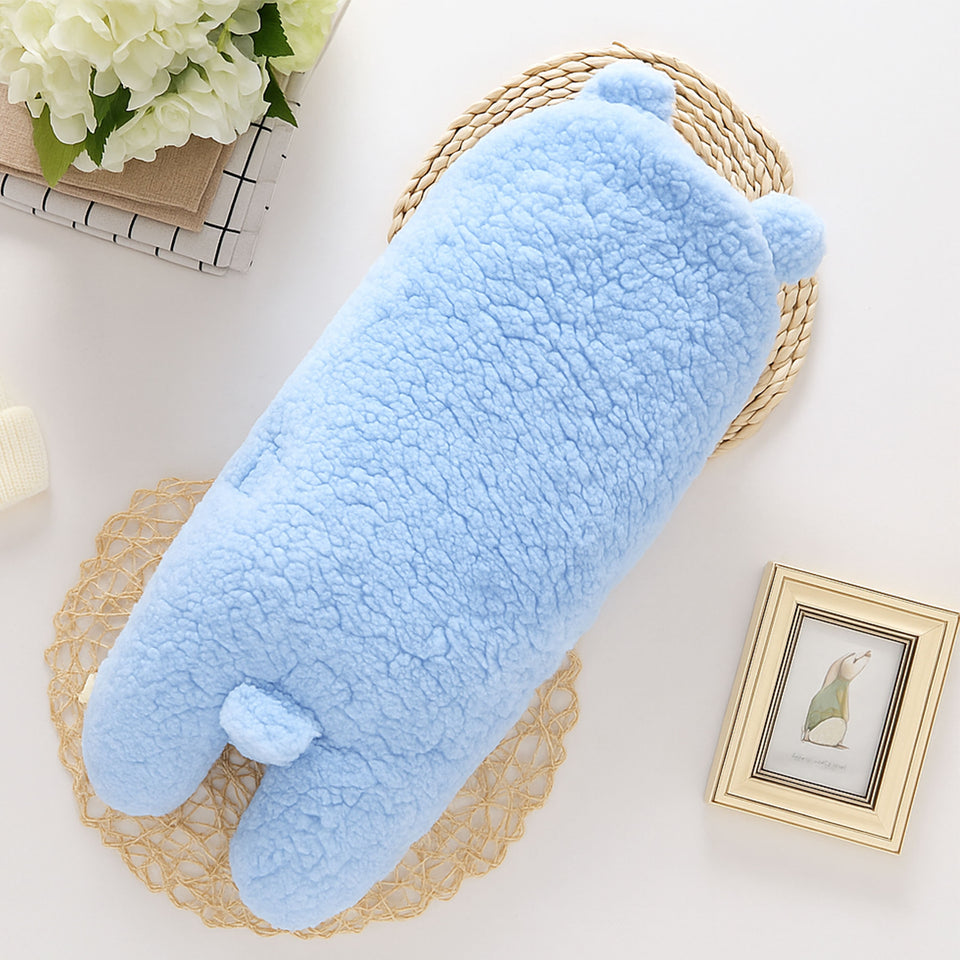 Fareto Hooded Baby sleeping bag | Carry Nest | Bath Robe For Newborns – Super Soft Absorbent Fleece Wrapper ( 0–6 Months)(F643)