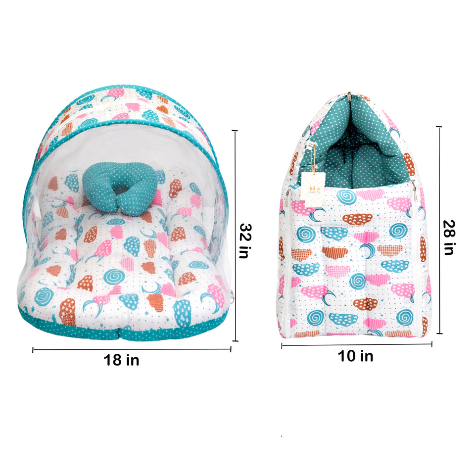 FARETO PREMIUM QUALITY BABY SUMMER ESSENTIALS 72 IN 1 NEW COMBO (0-6MONTHS)(F357)