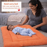 Fareto Newborn Baby 100% Muslin Cotton Sleeping Bag & Mosquito Net & Hand Carry Bed  | Safe, Soft & Portable Baby Bed | Baby Bedding Set(0-1 Year)(F741)