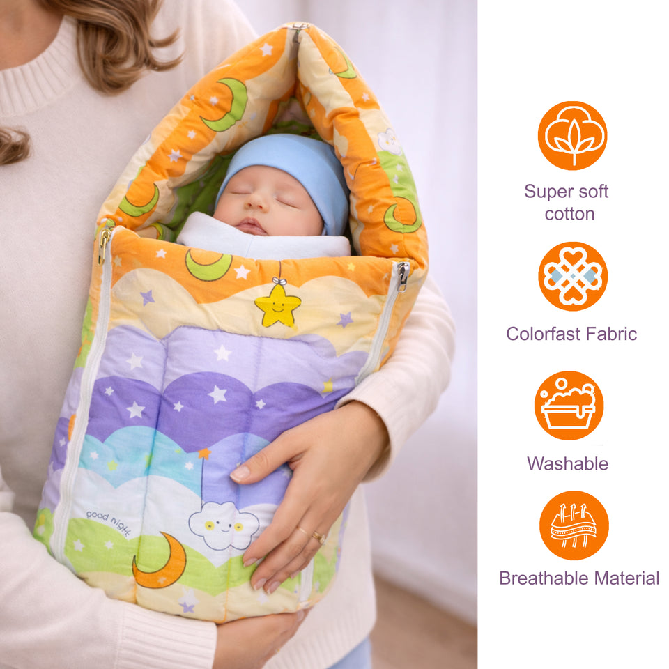 Fareto New Born Baby Summer Hospital Essentials 62 in 1 (0-6M)(F282)