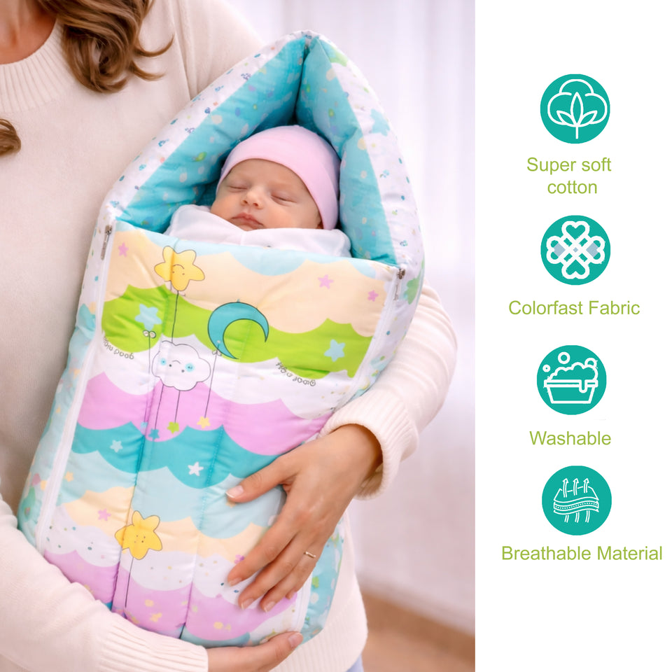 Fareto New Born Baby Summer Hospital Essentials 62in1 (0-6M)(F283)