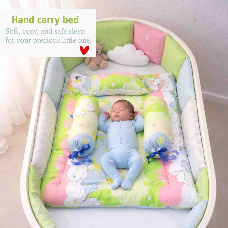 FARETO NEW BORN BABY MONSOON AND SEMI WINTER SEASON HOSPITAL ESSENTIALS 81 IN 1 (0-6 MONTHS)(F574)