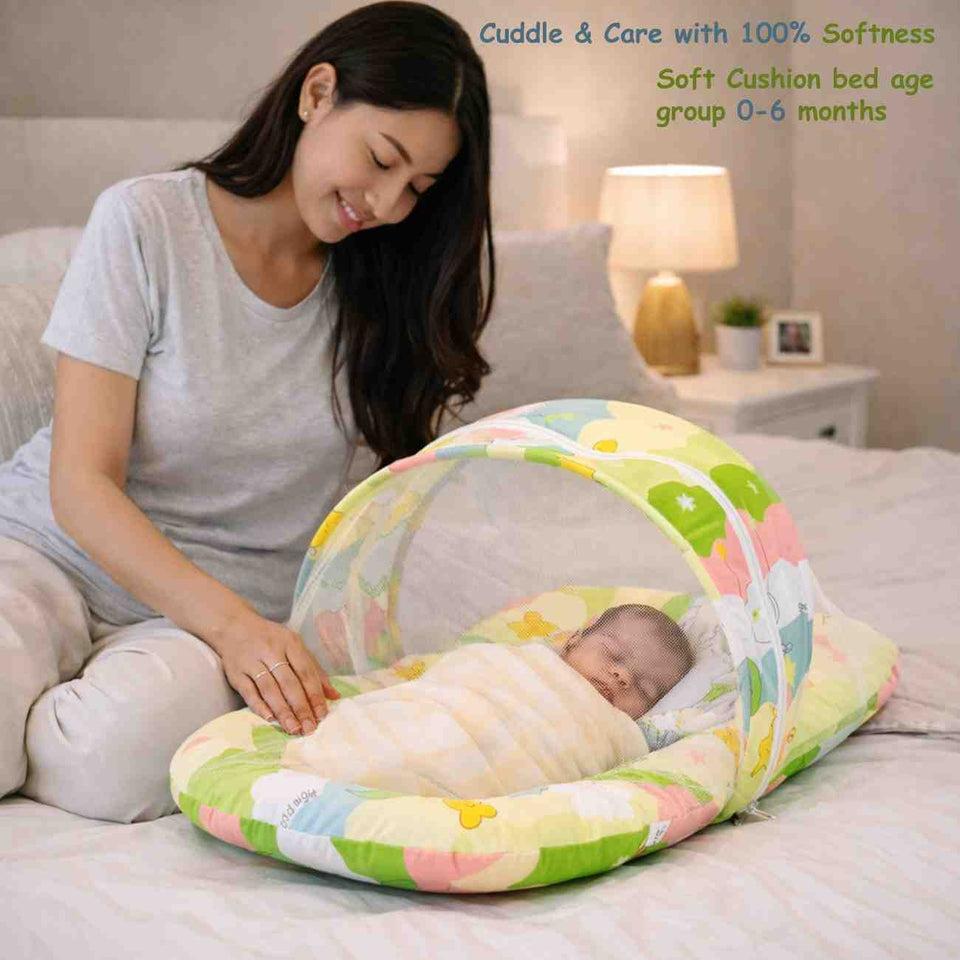 FARETO NEW BORN BABY MONSOON AND SEMI WINTER SEASON HOSPITAL ESSENTIALS 81 IN 1 (0-6 MONTHS)(F574)