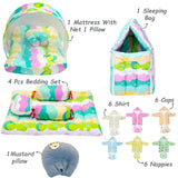 Fareto New Born Baby Summer Hospital Essentials 62in1 (0-6M)(F283)