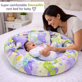 FARETO COMPLETE BEDDING SET ESSENTIALS COMBO FOR BABY (0-6 MONTHS)(New-Star-Blue)(F572)