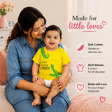 Fareto Baby's & Kid's 100% Cotton Half Sleeves T-Shirt(Pack of 3)(F65)
