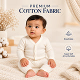 Fareto Baby Premium Winter Thermal Set | Front Open Full Sleeve Shirt & Pant | Soft, Warm & Comfortable | Pack of 2(F811)